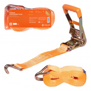 Стяжка крепления груза 5т 12м-50мм (полиэстер) с храповиком AIRLINE AS-T-12 AIRLINE