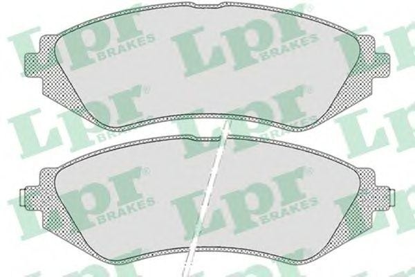 Комплект тормозных колодок 05P682 05P682 LPR