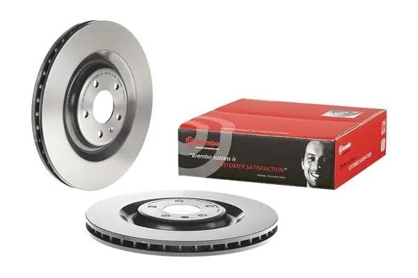 Диск тормозной AUDI A4,A8,Q7 (16-) задний (1шт.) BREMBO 09.D424.11 BREMBO