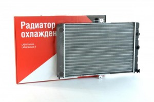 Радиатор охлаждения ВАЗ 2108, 21099 (карбюратор) 21080-1301012-00 DAAZ
