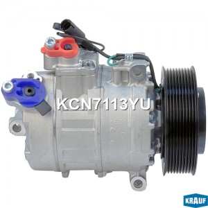 Компрессор КАМАЗ-5490 (13-) MERCEDES Axor (01-) кондиционера KRAUF KCN7113YU KRAUF