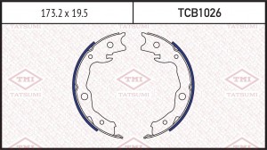 колодки барабанные!\ NISSAN X-Trail 07> TCB1026 TATSUMI