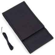 Оплетка руля (M) 38см черная нат.кожа перфорированная сшивная Craft Plus SENATOR OPLS2901 SENATOR