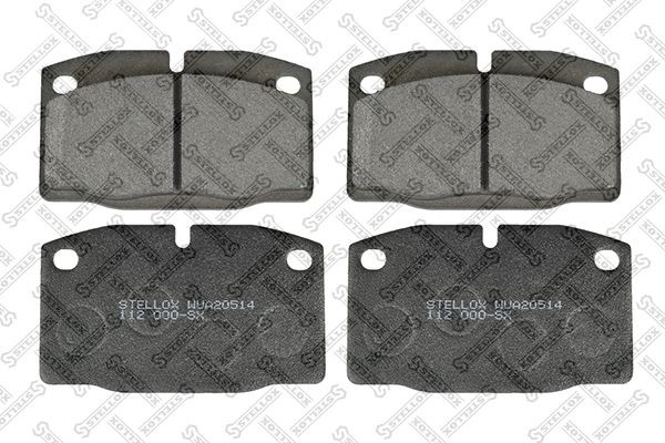 101 00=101 20=FDB173=FDB375 !колодки дисковые п.\Opel Kadett 1.2-1.7D 83-91/Asco 112000SX STELLOX