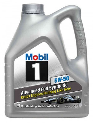 Масло моторное синтетическое Mobil 1 5W-50 4*4л, 152082/152561 (Замена на 153638 152082 MOBIL