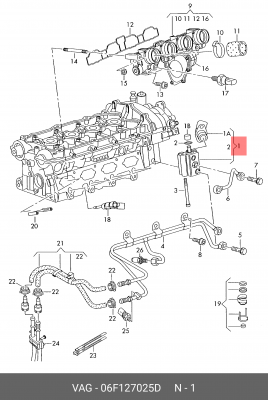 НАСОС/PUMPE 06F127025D 06F 127 025 D VAG