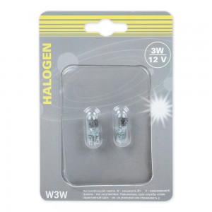 Лампа 12V W3W W2.1x9.5d блистер (2шт.) GANZ GIP06064 GANZ