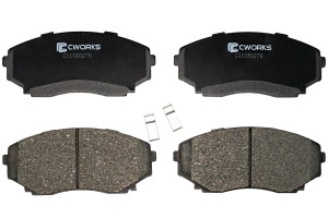 Тормозные колодки передние, Low Metallic C11CR0276 C11CR0276 CWORKS
