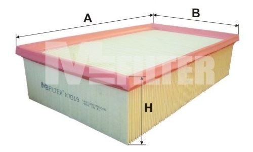 фильтр воздушный!\Audi A3 1.6-2.0D 12> K7019 MFILTER AUTOMOTIVE FILTERS