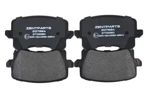колодки тор. диск. зад. с антиск. пл.! (P85109) Haval F7X Z07884 ZENTPARTS