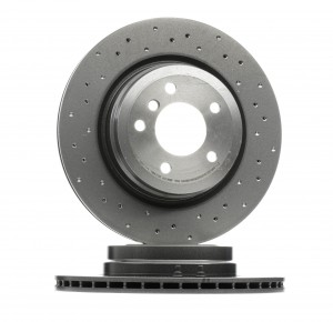 Диск тормозной BMW 3 (E90,E91,E92,E93) задний вентилируемый (1шт.) BREMBO 09.A270.1X BREMBO