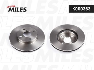 Диск тормозной передний TOYOTA COROLLA (E12) 06.0402.07 (TRW DF4403) K000363 K000363 MILES