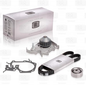 Ремкомплект ГРМ (помпа/ремень/1 ролик) Renault Logan (04-)/Largus (12-) 8V GT990 GT 9901 TRIALLI