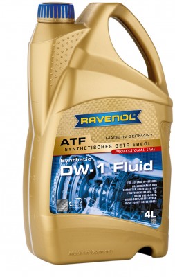 Масло трансмиссионное RAVENOL ATF DW-1 Fluid синт.4л 1211125-004 RAVENOL