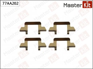 Комплект установочный тормозных колодок Citroen C2 (JM_) 2003 - 77AA202 77AA202 MASTER KIT
