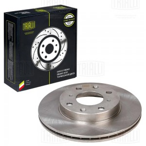 Диск торм. Honda Jazz (02-)/Fit (07-) перед. d=231 (DF 230120)  2шт DF230120 TRIALLI