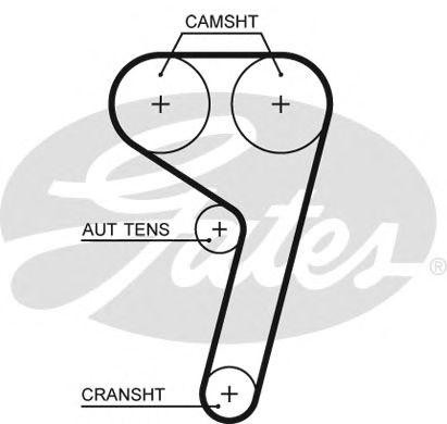Ремень ГРМ 117x22 5669XS (8597-15669) 5669XS GATES