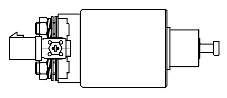 Реле втягивающее стартера для а/м Dodge Caravan (00-) 2.4i MT (VSR 0514) VSR 0514 START VOLT