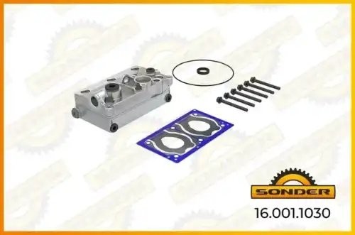 Головка компрессора (ГБЦ + болты + прокладки)  Volvo 20889546, 20774299, 2141815 160011030 SONDER