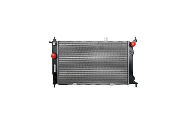 радиатор системы охлаждения! с AC\ Opel Astra 1.4-2.0i 91> Z20422 ZENTPARTS