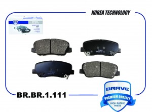 Колодка тормозная передняя BR.BP.1.111 4048003200 Geely Atlas NL-3 18- BR.BP.1.1 BR.BP.1.111 BRAVE