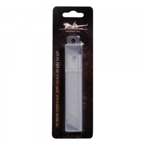 Лезвия 25 мм "AIRLINE" (сменные для ножа, 10 шт) AT-SOK-07 AIRLINE