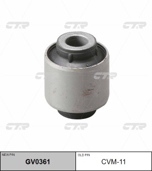 Сайлентблок MITSUBISHI Lancer 2000 ~ 2012 / Outlander 2003 ~ 2013 / Airtrek 2001 GV0361 CTR