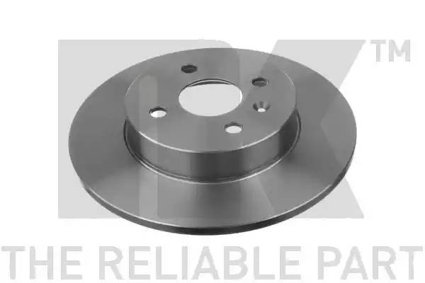 203655NK диск тормозной задний!\ Opel Combo/Meria 1.4-1.8/1.3D/1.7D 01> 203655 NK