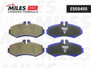 Колодки тормозные передние (Смесь CERAMIC серия PRO) MERCEDES VITO 9303/SPRINTER E500455 MILES