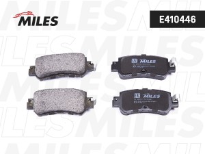 Колодки тормозные задние (без датчика) (Смесь Low-Metallic) MAZDA CX-5 11- (TRW  E410446 MILES