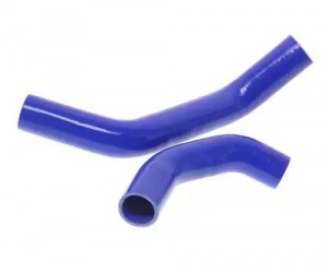 Шланг Г-3302 Газель-Бизнес рад дв СUMMINS Е-3 (к-т 2шт.) (силикон) (до 05.2012г. 130-17-004 MEGA POWER