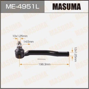 наконечник рулевой левый!\ Nissan Note 06> ME-4951L MASUMA