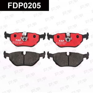 Тормозные колодки дисковые смесь CERAMIC FDP0205 FDP0205 FAP