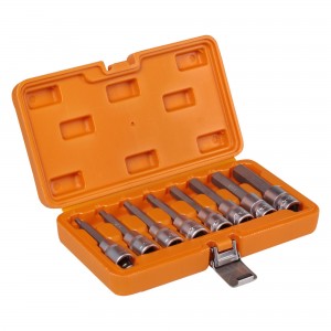 Набор головок 1/2" ( 8 предметов) "AIRLINE" (шестигранные вставки, кейс, 5-17 мм ATBS58 AIRLINE