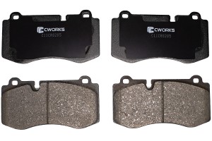 Тормозные колодки передние, Low Metallic C11CR0285 C11CR0285 CWORKS