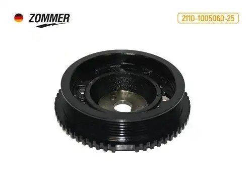 Шкив коленвала ВАЗ 2108, 2109, 21099, 2110, 2111, 2112, 2113, 2114, 2115 инж. 8  2110100506025 ZOMMER