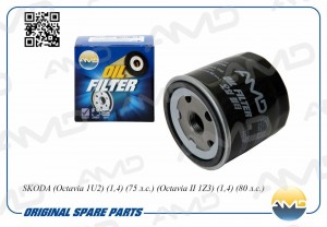 фильтр масляный!\ Audi A2, VW Golf/Polo 99> AMD.FL717 AMD