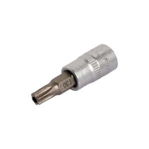 Головка 1/4 со вставкой TORX с отверстием TX30, L=38мм (ATAP045) ATAP045 AIRLINE