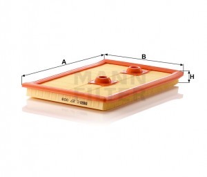 Фильтр воздушный SKODA OCTAVIA III/IV, RAPID 1.4TSI C27009 C27009 MANN FILTER