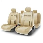 чехлы для сиденья! COMFORT, 6 молний, св.беж./св.бежевый, разм.М\ COM1105GPLBELBEM AUTOPROFI