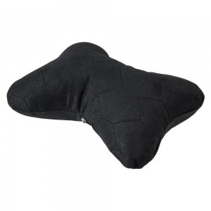 Подушка на подголовник 25х21 см полиэстер/алькантара черный "AIRLINE" ASP-B-01 AIRLINE