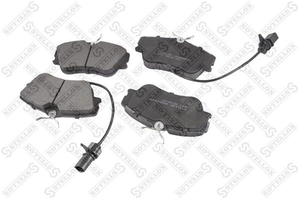колодки дисковые п.! с антискрип. пластинами\ VW T4 2.5/2.4D &Syncro 98-04 диск  491-021B-SX STELLOX