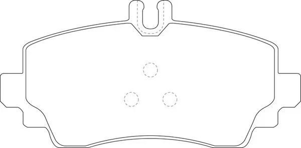 Колодки дисковые MERCEDES-BENZ A-Klasse 1.4/1.6/1.7/1.9/2.0L 94-04, 2.1L 02-, Va BP31124 SB NAGAMOCHI