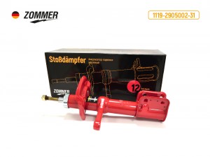 Амортизатор ВАЗ Калина передний (правый) пружина бочка 1119-2905002-31 ZOMMER
