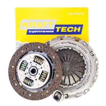Сцепление Peugeot Partner 207,308 Berlingo C3,C4, 1.6HDI 05 W01235E W01235E KRAFTTECH
