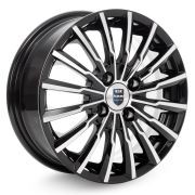 КиК Акцент 14.0 / 5.5J PCD 4x100.00 ET 45.00 ЦО 67.10 Литой / Черный с полирован 28256 K K