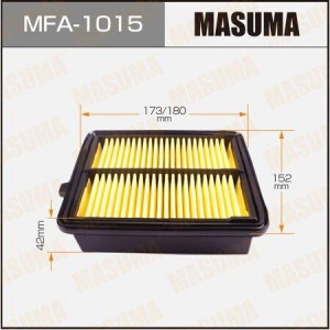 фильтр воздушный!\ Honda Insight 1.3 Hybrid 09> MFA-1015 MASUMA
