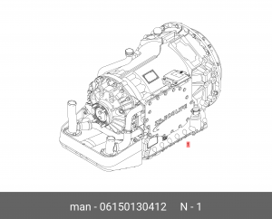 Шайба 10X20X2-200HV-MAN183-B1 06150130412 MAN