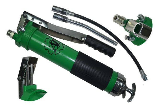 Шприц плунжерный рычажный 600мл 2-х штоковый AT AT40270 AT