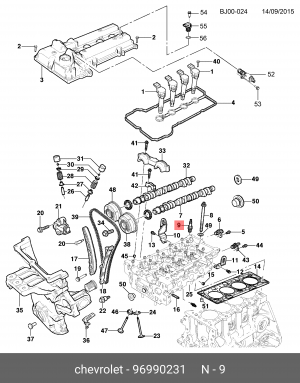 DAEWOO/FIAT/SUZUKI ПРОВЕРЯТЬ ПОДБОР ПО ПРОИЗВОДИТЕЛЮ !!!!! 96990231 GENERAL MOTORS